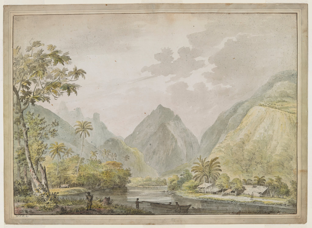 Drawings executed by John Webber during the Third Voyage of Captain Cook, 1777-1779.