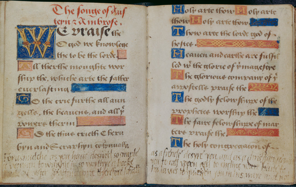 Prayer book of Lady Jane Grey