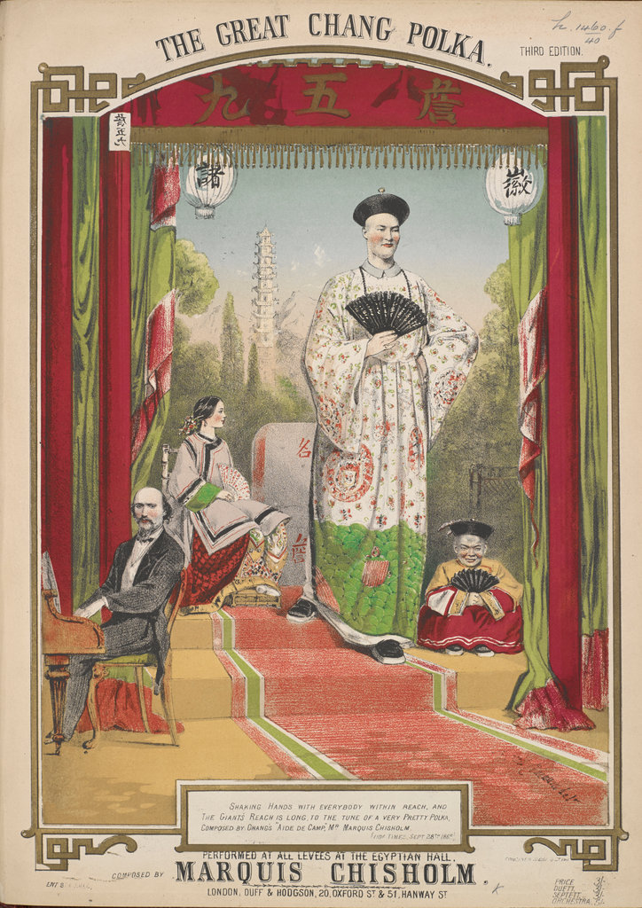 The Great Chang polka. [P. F. with Cornet accompt.]