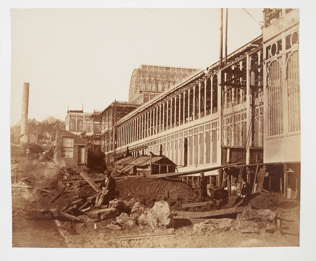 Photographic Views of the Progress of the Crystal Palace, Sydenham. Taken during the progress of the works, by desire of the directors, by Philip H. Delamotte. Together with a list of the directors and officers of the company, etc.